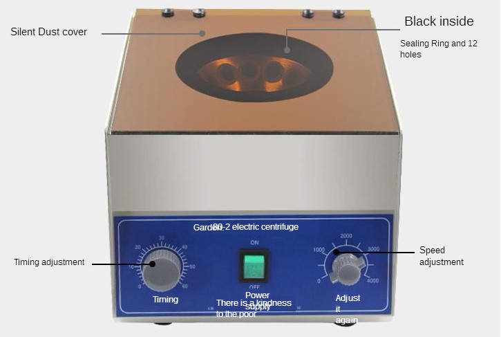 Xlab Medical - 220V 80-2 laboratory bench low speed