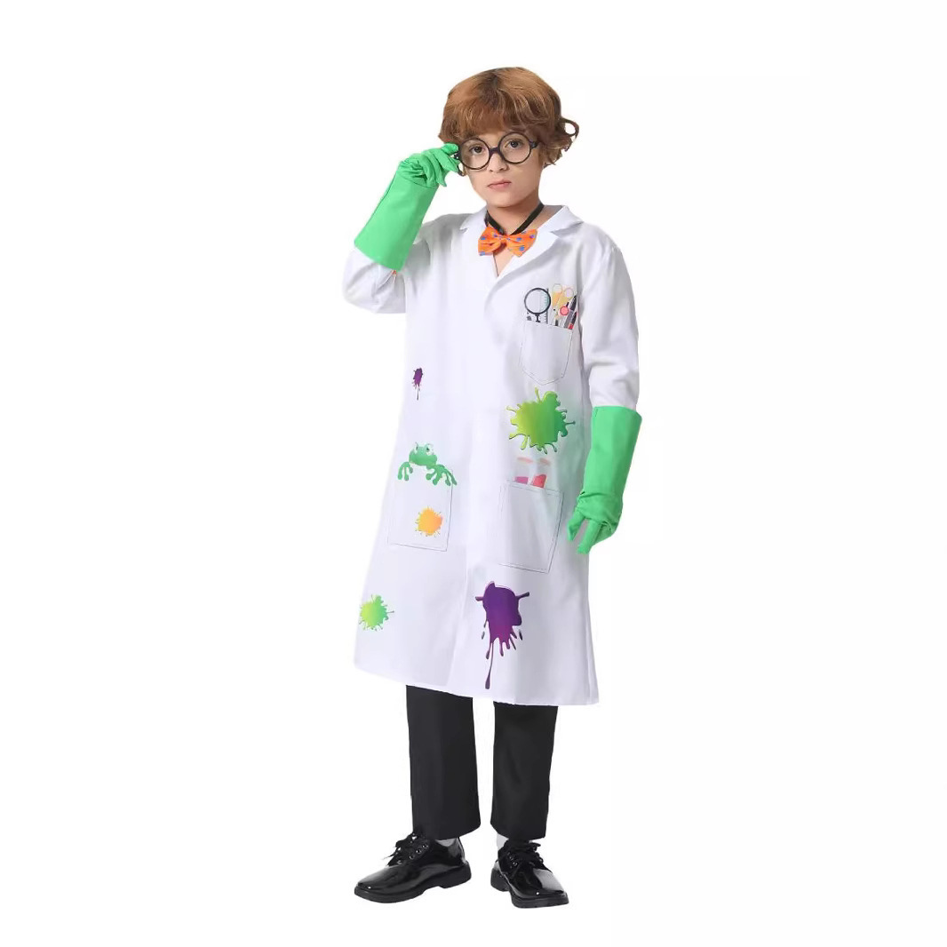 Medical Lab Day - Halloween Children's Day Scientist Parent Child